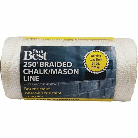 ALL-SOURCE 250 Ft. Braided Nylon Chalk/Mason Line 307073